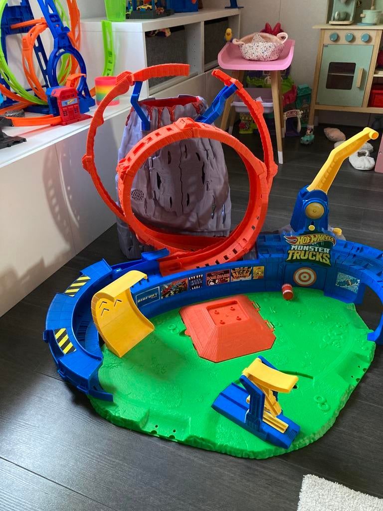 Hot wheels banen 3 stuks. ZGAN, Ophalen, Zo goed als nieuw
