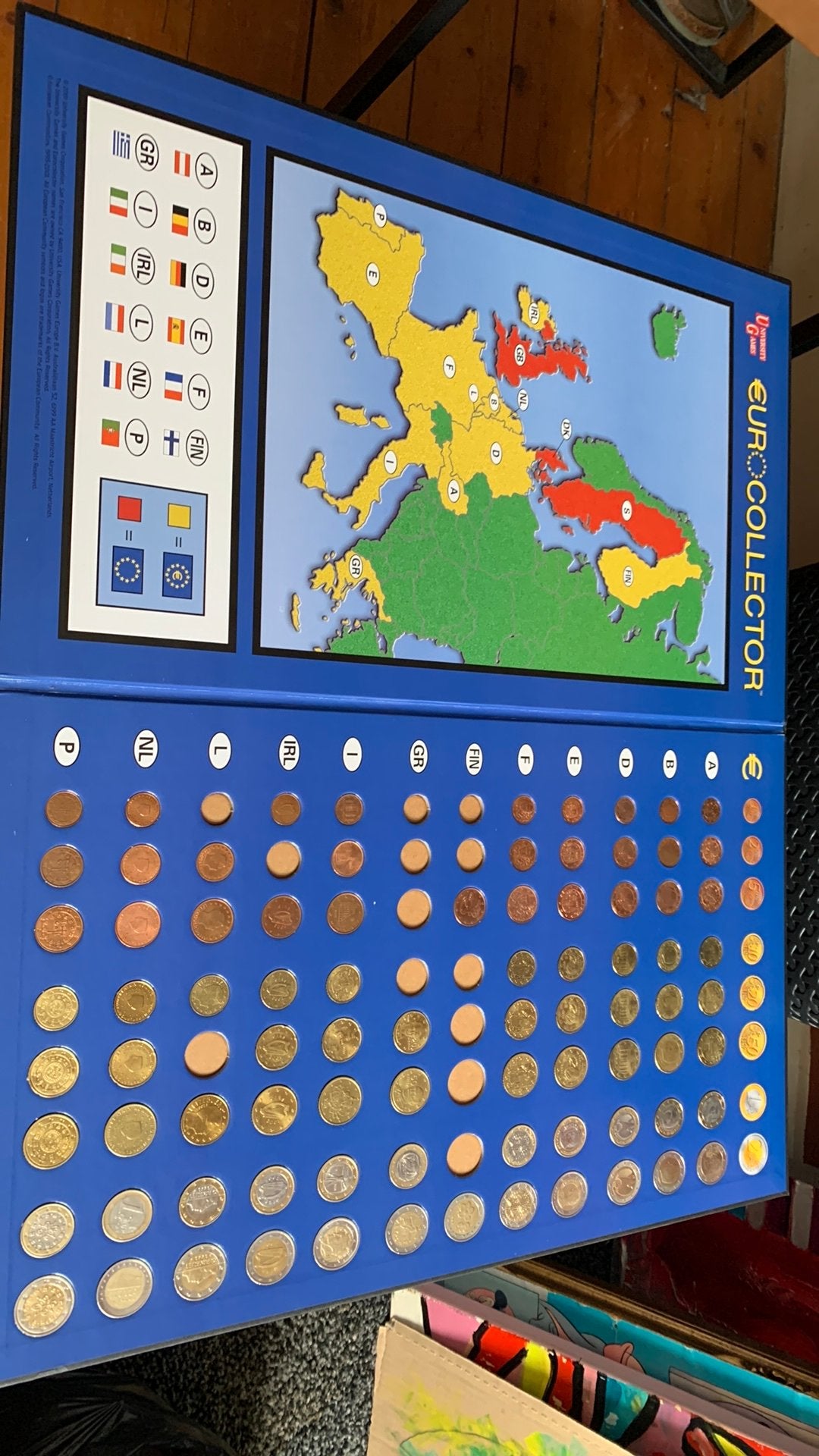 Euro verzamelmap 2001, Ophalen, Overige waardes