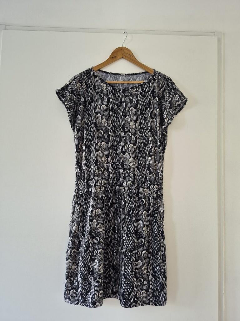 Zomerjurk Zeeman maat 38 dames - zwart / grijs, Maat 38/40 (M), Zeeman, Ophalen of Verzenden, Zo goed als nieuw