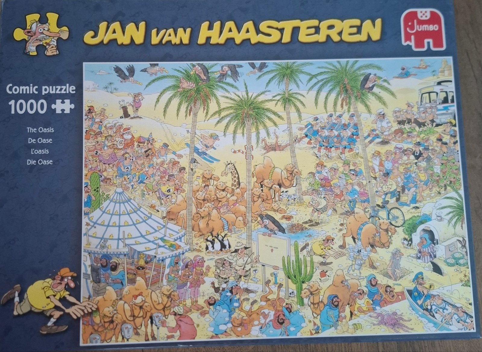 jan van haasteren puzzel, Hobby en Vrije tijd, Denksport en Puzzels, Ophalen of Verzenden, 500 t/m 1500 stukjes, Zo goed als nieuw