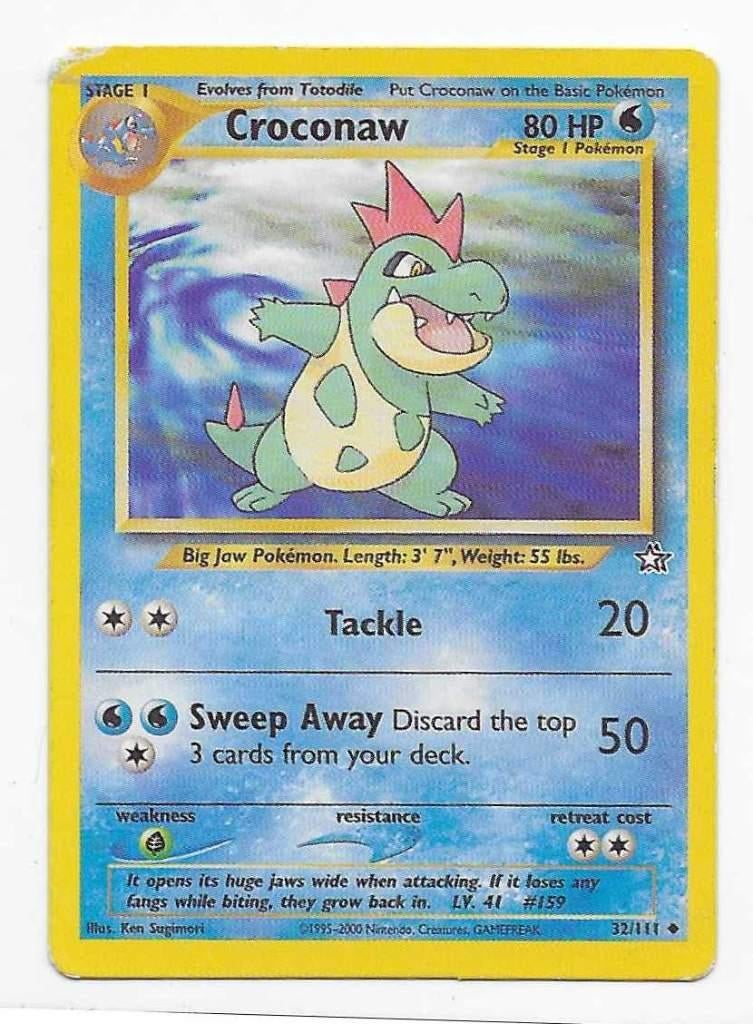 Pokemon kaarten - Neo Genesis, Ophalen of Verzenden, Zo goed als nieuw