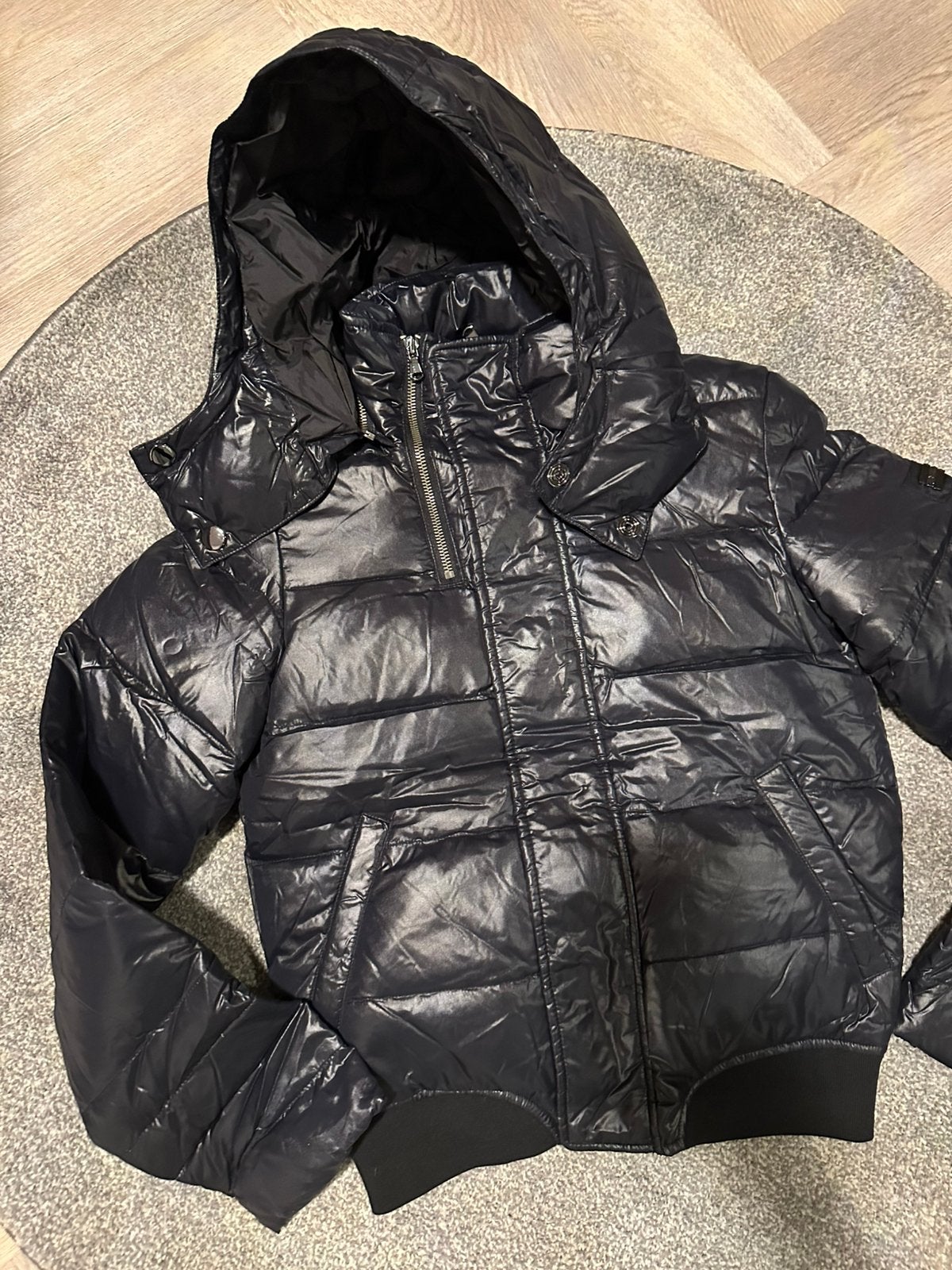 Diesel winterjas, Kleding | Dames, Ophalen of Verzenden, Zo goed als nieuw, Maat 34 (XS) of kleiner, Zwart