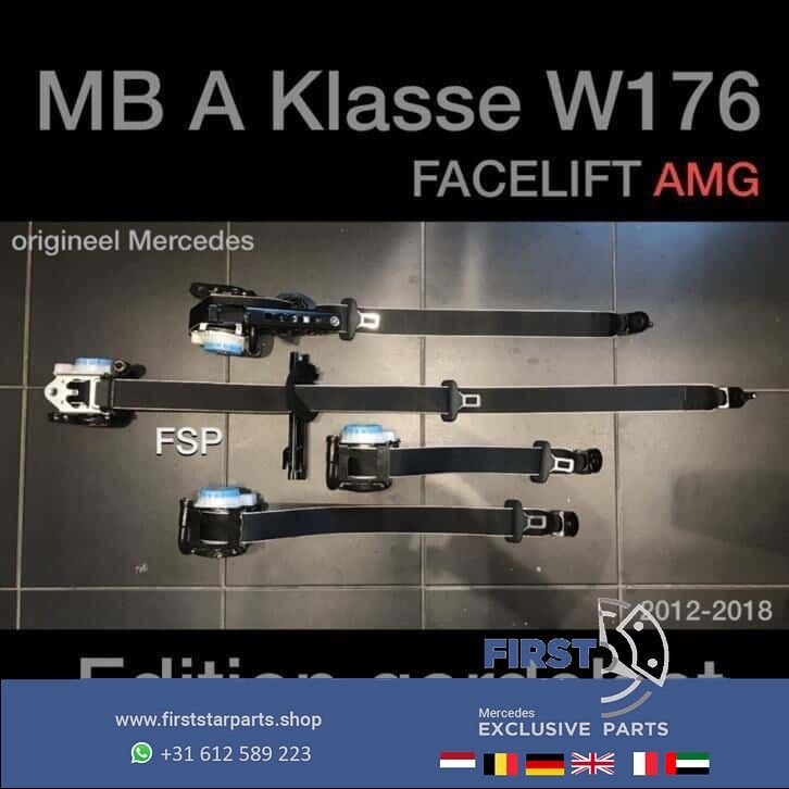 Facelift W176 A W117 CLA W156 GLA AMG Edition GordelSet 2018, Gebruikt, -, Ophalen of Verzenden, -