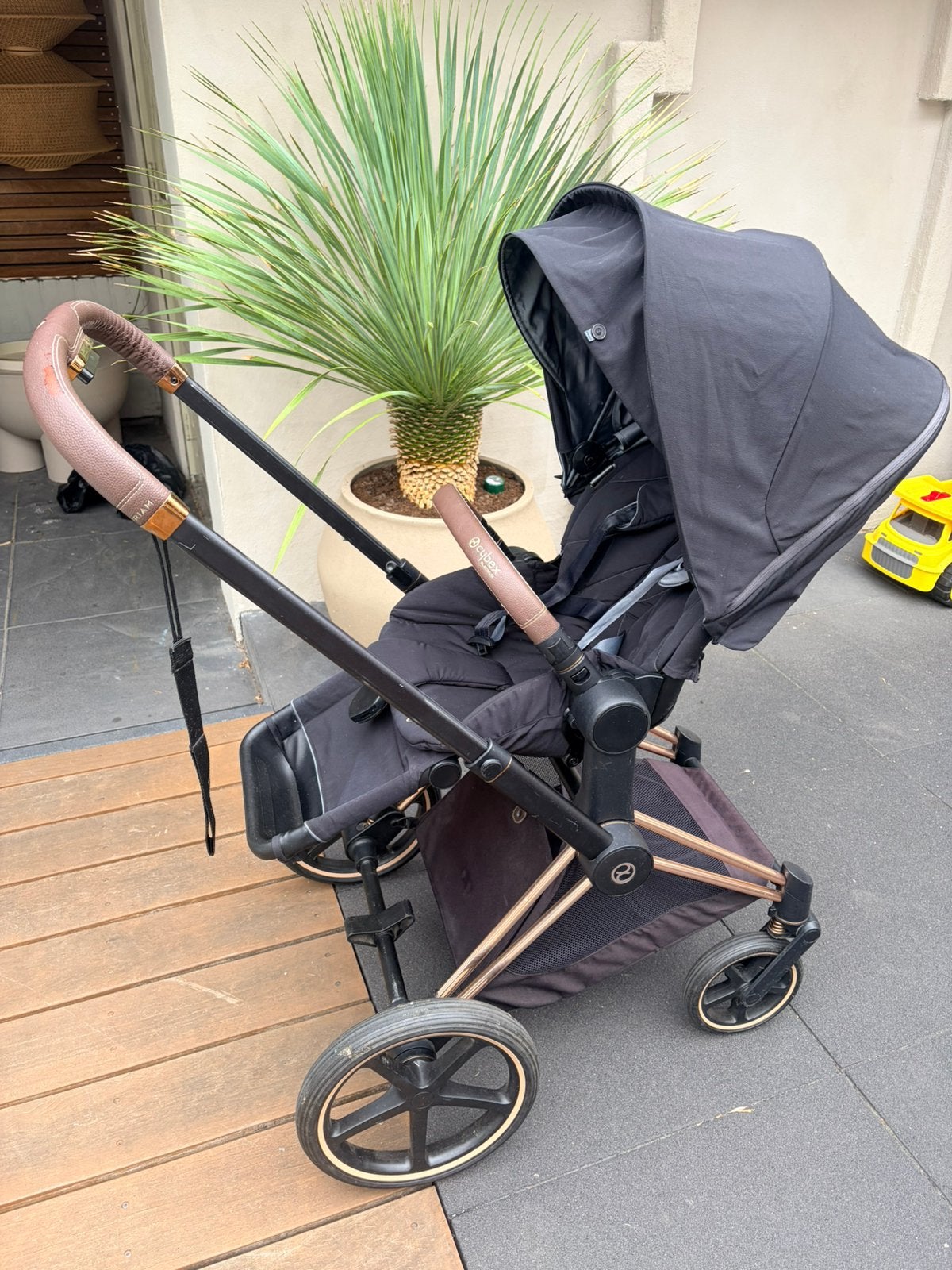 Cybex Priam kinderwagen + reiswieg, Kinderen en Baby's, Buggy's, Ophalen, Gebruikt