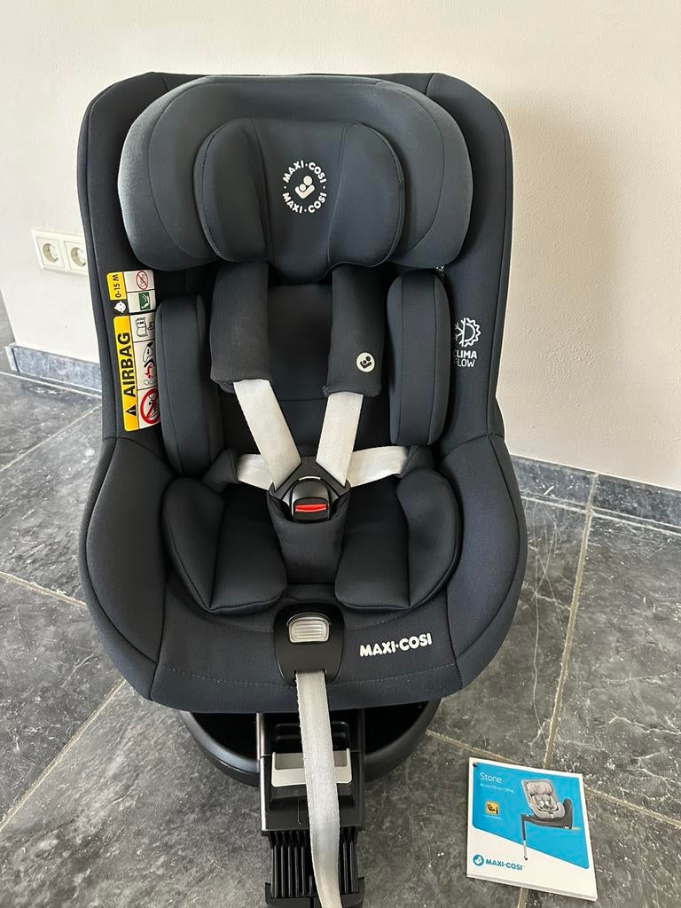 Maxi-Cosi 360 Stone autostoel authentic graphite, Ophalen, 9 t/m 18 kg, Zo goed als nieuw, Isofix