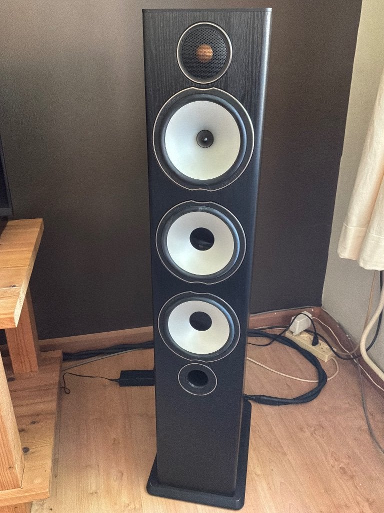 Monitor Audio BX6 Bronze zwart, Ophalen, Stereo speakers, Gebruikt, 120 tot 150 watt