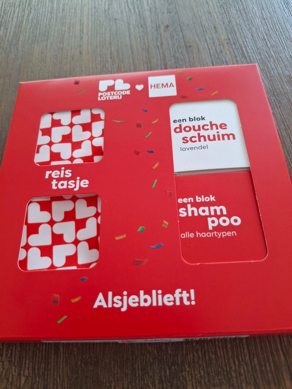 Hema Postcode Loterij Cadeauset, Sieraden, Tassen en Uiterlijk, Uiterlijk | Lichaamsverzorging, Ophalen of Verzenden, Nieuw, Bad & Douche