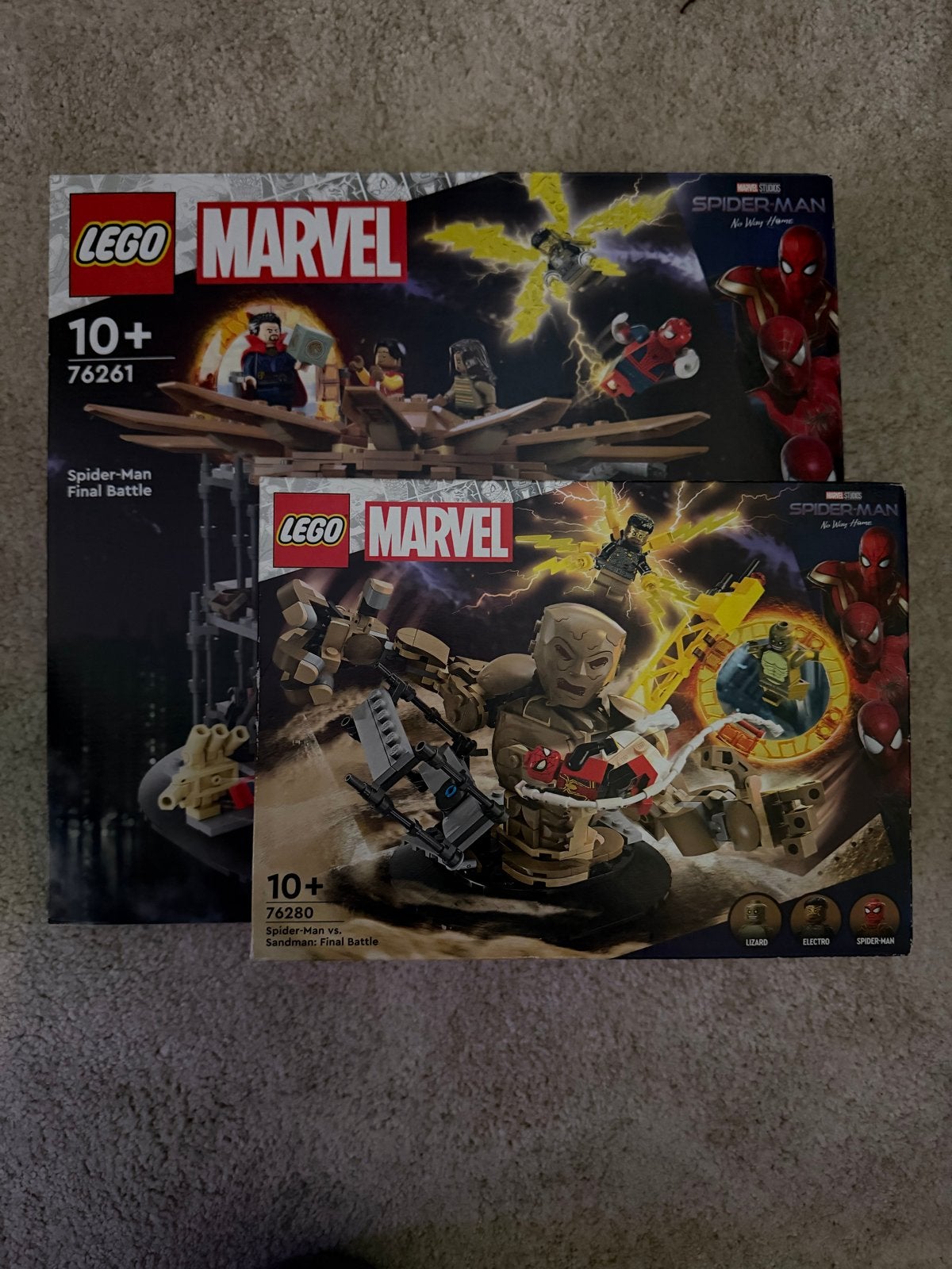 LEGO Marvel Spider-Man 76261 & 76280 Nieuw in doos, Marvel, Lego, Nieuw, Ophalen of Verzenden