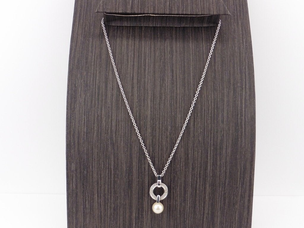 Zilveren Viventy collier met hanger                       Z9, Gebruikt, Overige voorstellingen, ., Ophalen of Verzenden