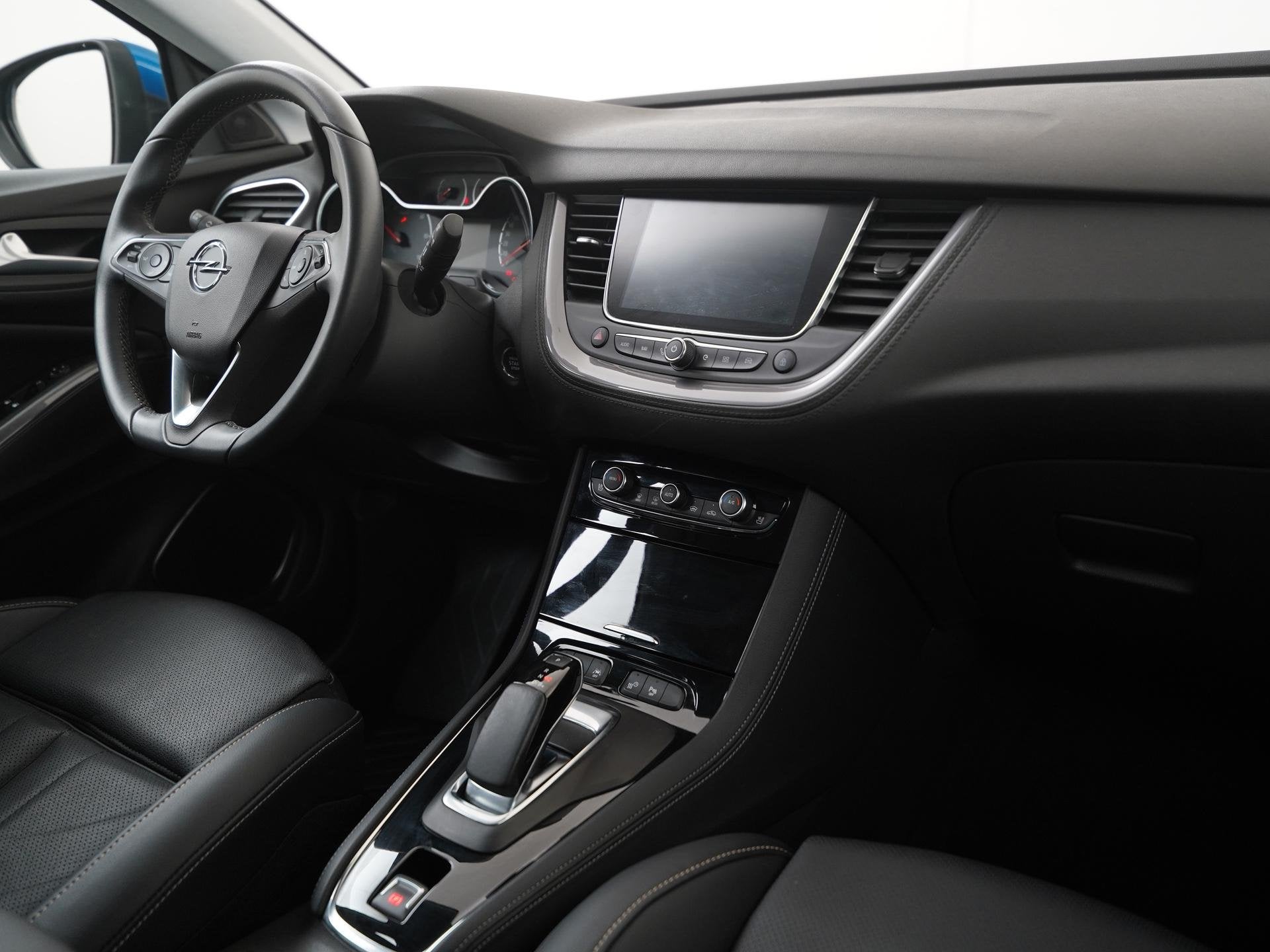 Opel Grandland X 1.6 Turbo Plug in Hybrid Elegance | Leder |, Auto's, Euro 6, 4 cilinders, Blauw, Hybride Elektrisch/Benzine