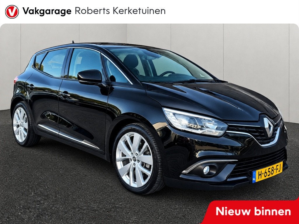 Renault Scénic 1.3 TCe Limited 140PK Automaat 1e Eigenaar C, Auto's, Stof, Euro 6, 4 cilinders, Zwart