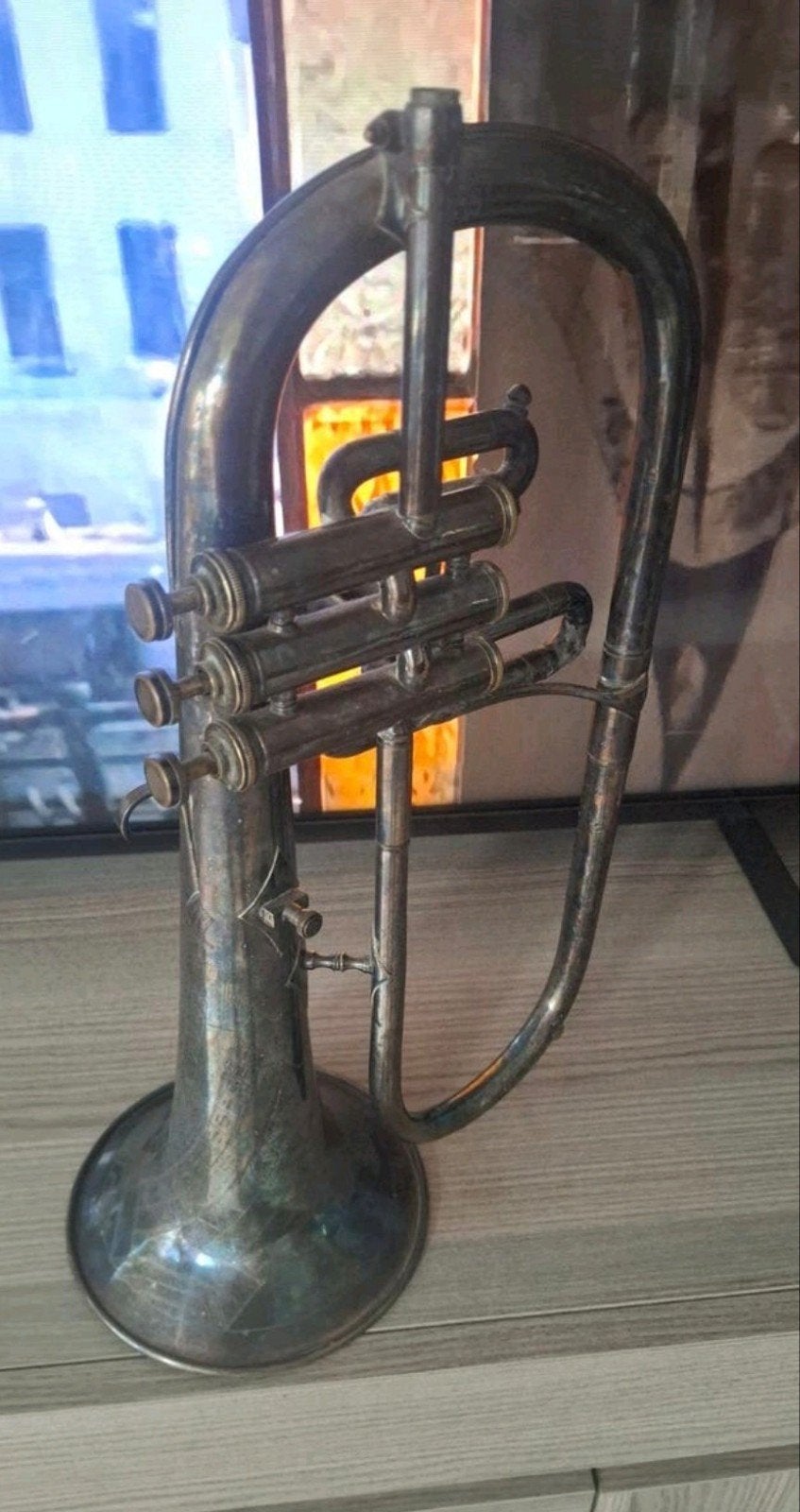 bugel, Muziek en Instrumenten, Ophalen of Verzenden, Gebruikt, Overige typen