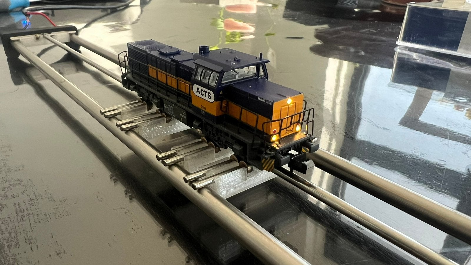 Piko 40407 | ACTS Vossloh G1206 7103 digitaal, Hobby en Vrije tijd, Modeltreinen | N-Spoor, Gelijkstroom, Nieuw, Wagon, Piko