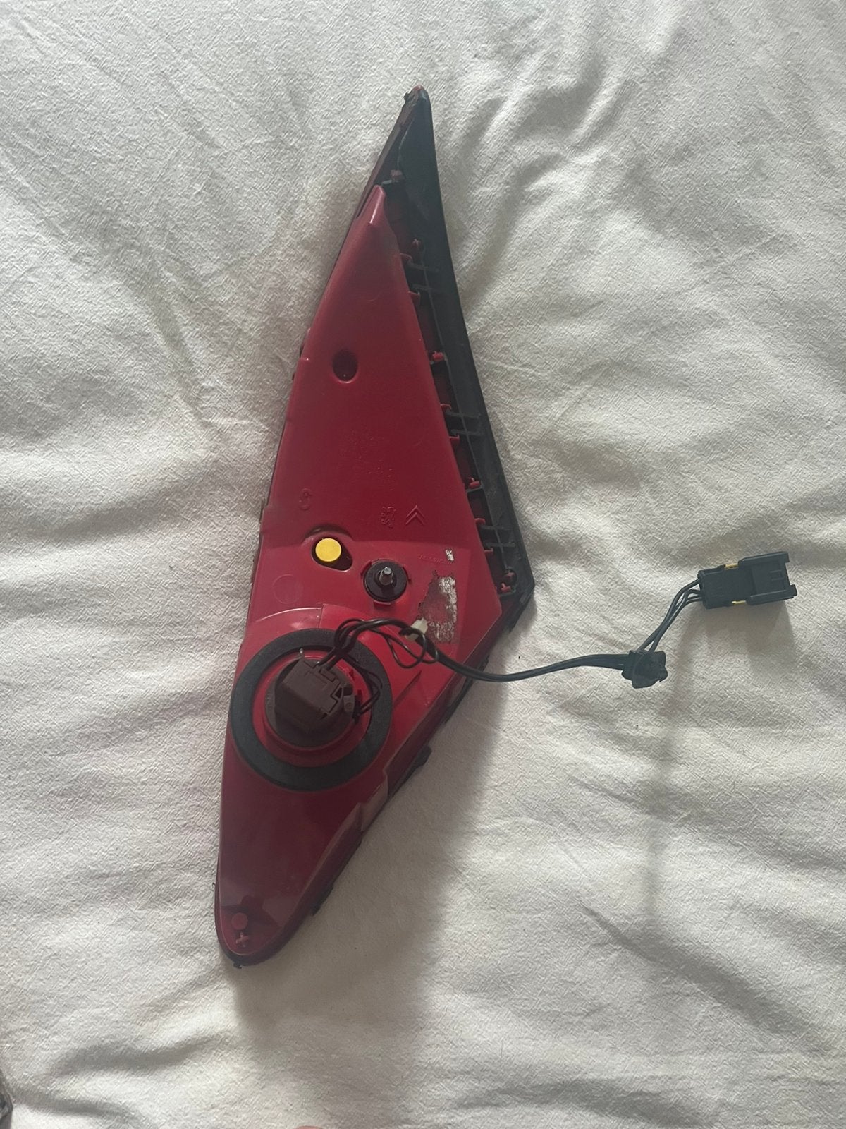 Achterlicht Peugeot 307 CC Cabrio links – zonder afdekglas, Ophalen of Verzenden, Gebruikt, Peugeot