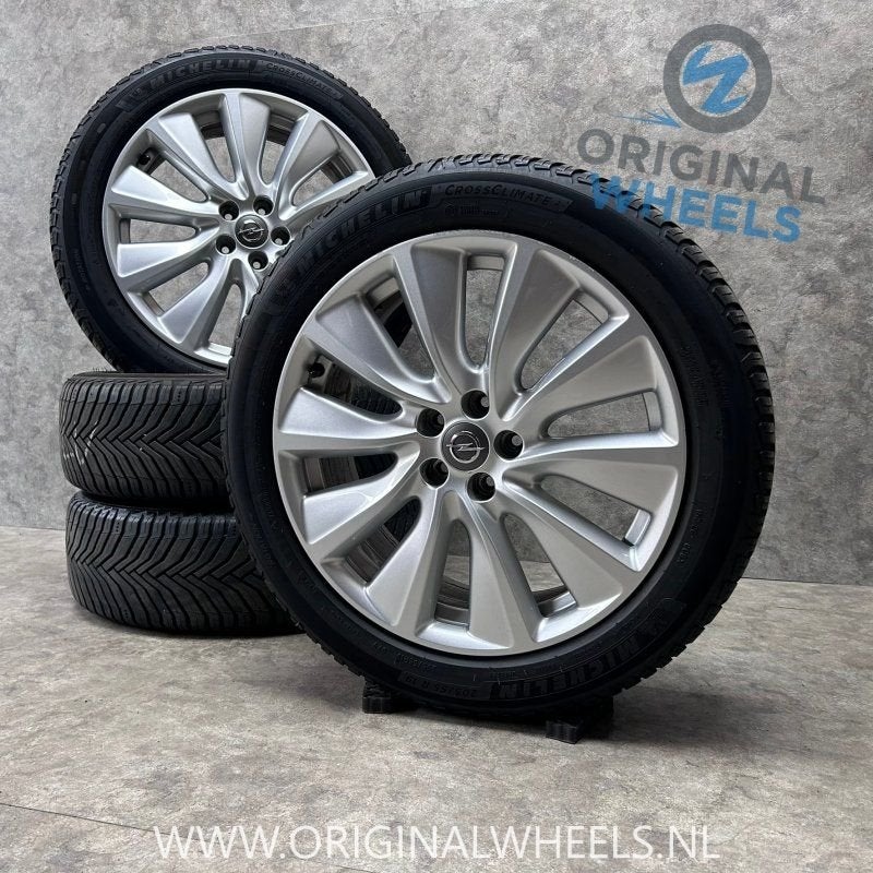 19 inch originele velgen + allseason banden Opel Grandland X, Auto-onderdelen, Banden en Velgen, 19 inch, Gebruikt, -, -
