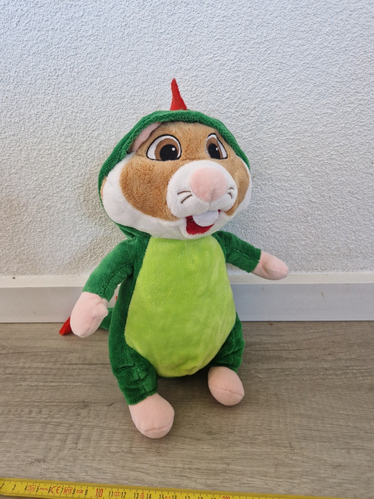 efteling albert heijn ah knuffel hamster draak groen, Ophalen of Verzenden, Zo goed als nieuw, Overige typen