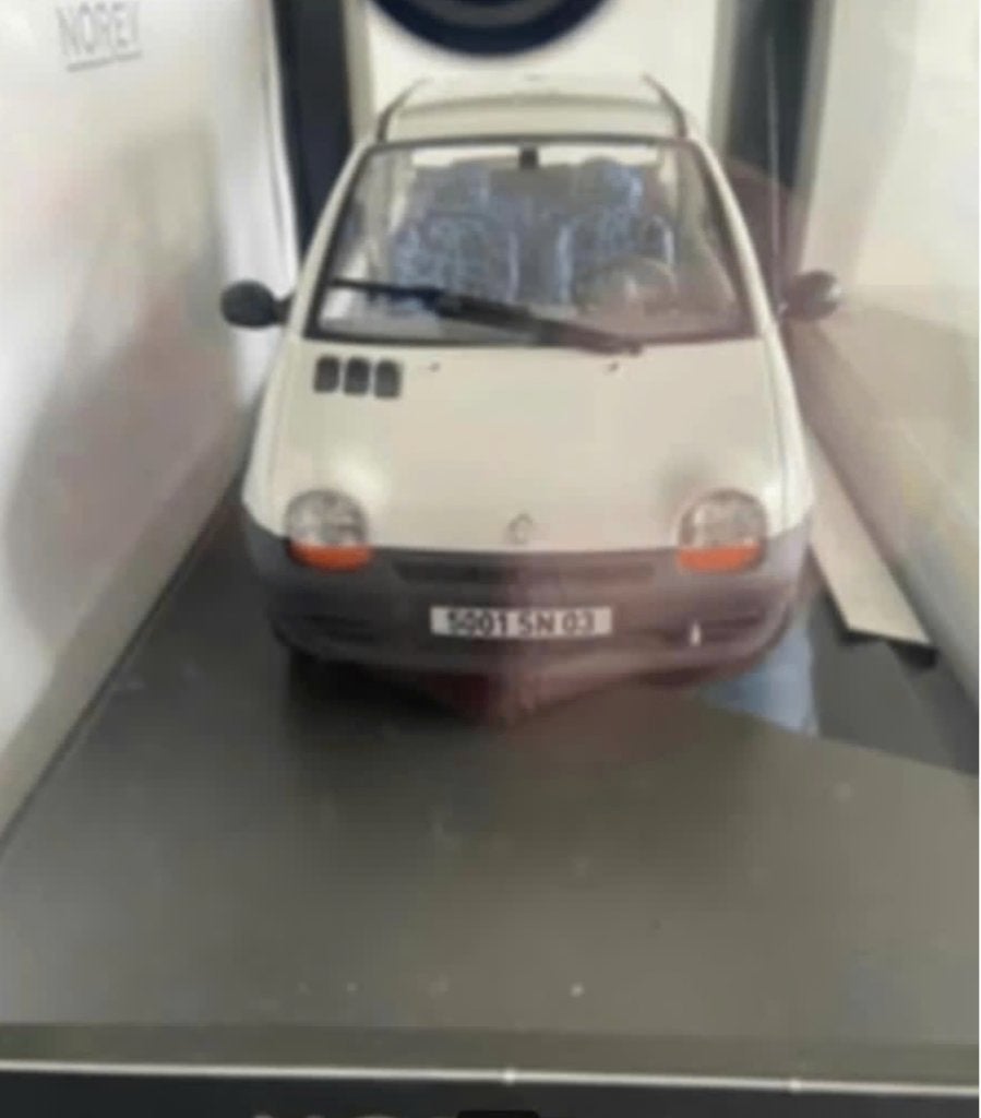 RENAULT TWINGO 1995 Wit LIMED. schaal 1/18 NOREV ref 185289, Hobby en Vrije tijd, Modelauto's | 1:18, Verzenden, Nieuw, Auto, Norev