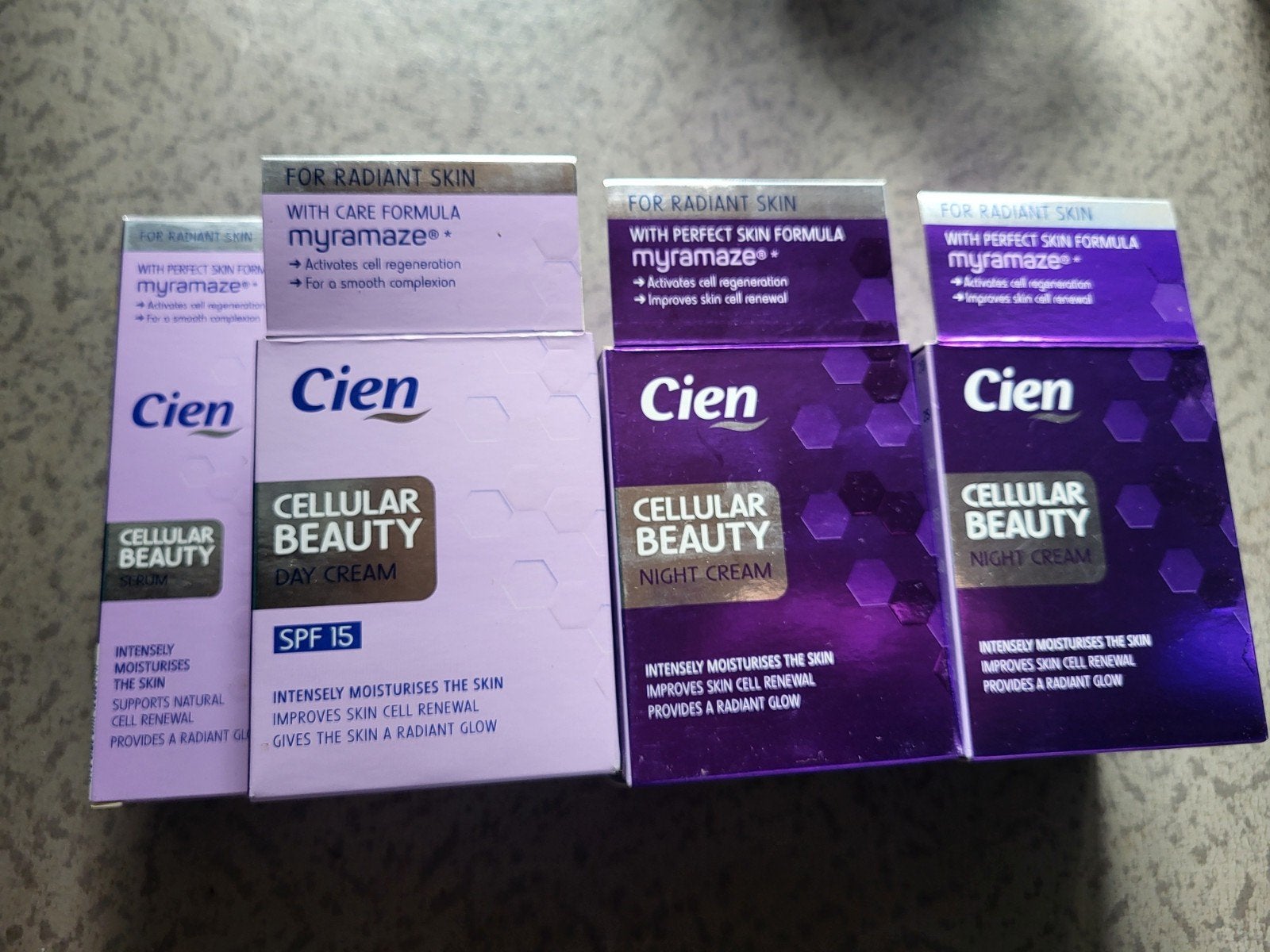4 cien NIEUW serum dagcreme nachtcreme, Ophalen, Nieuw, Gehele gezicht, Verzorging