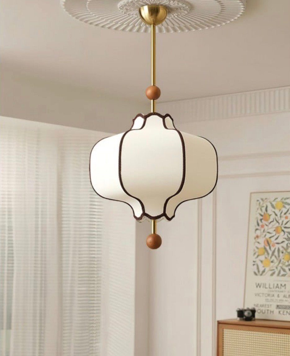 Prachtige sfeervolle hanglamp Vintage stijl / Japandi, Ophalen of Verzenden, Zo goed als nieuw, Minder dan 50 cm