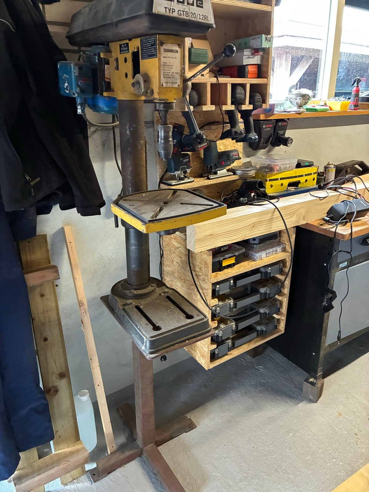 Güde Kolomboormachine TYP GTB 20/12RL, Ophalen, Variabele snelheid, Kolomboormachine, Gebruikt