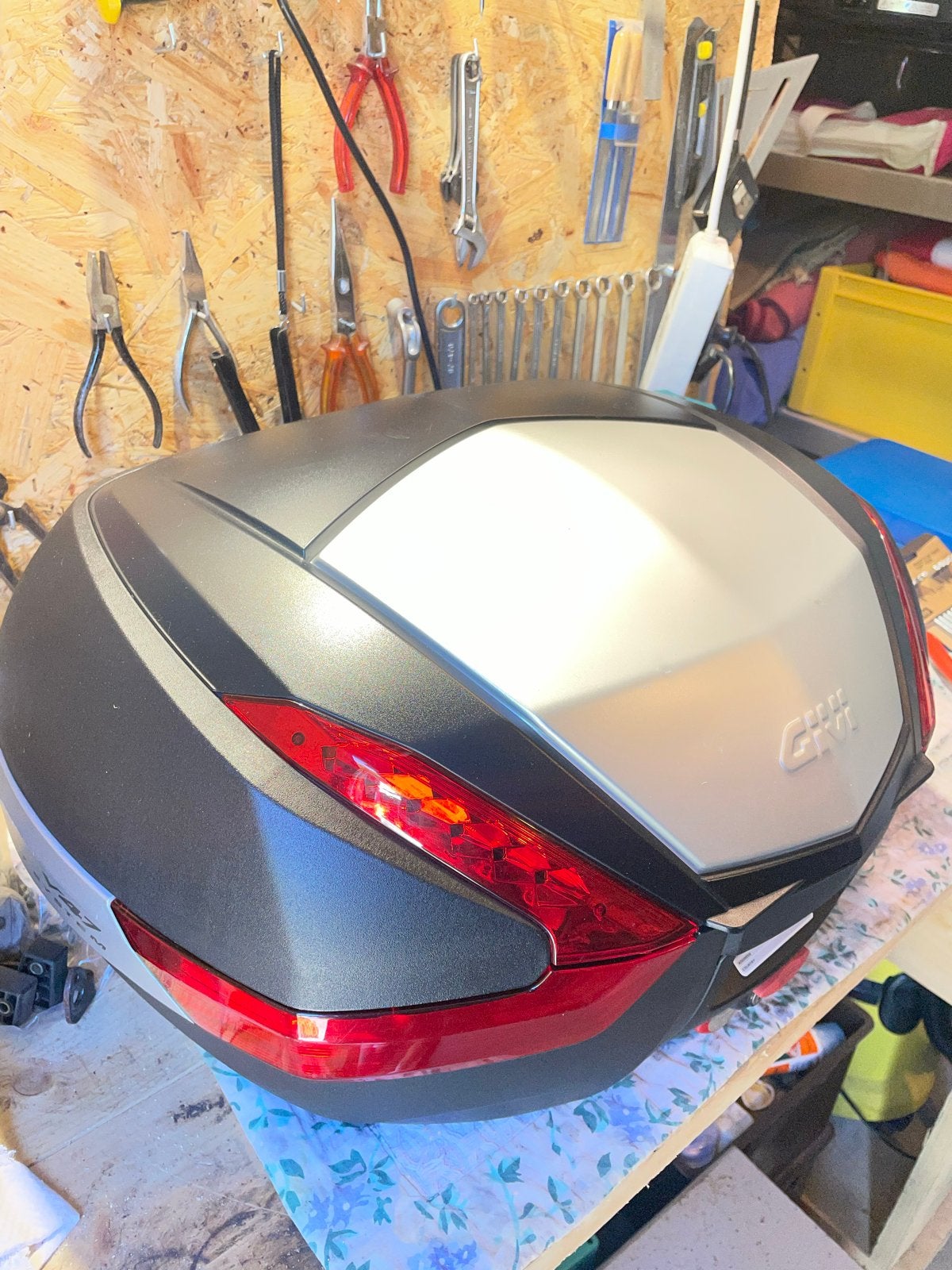 Givi V47 Topkoffer, Ophalen, Gebruikt