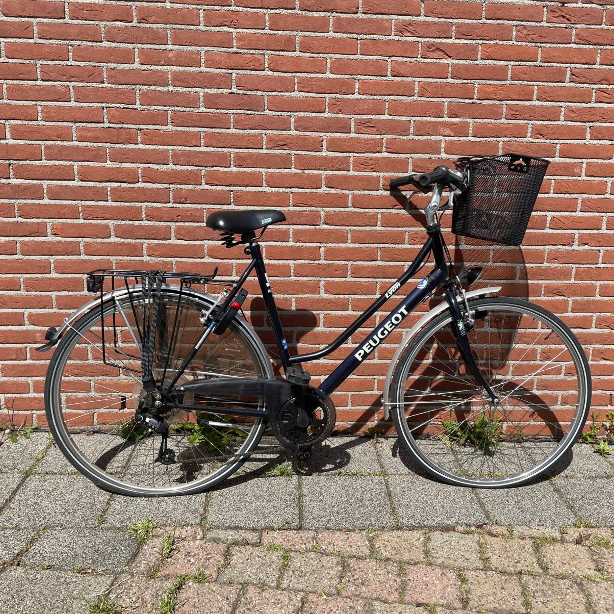 Peugeot Trekking Lyon 105  damesfiets, Ophalen, Gebruikt, Minder dan 10 versnellingen, Overige merken