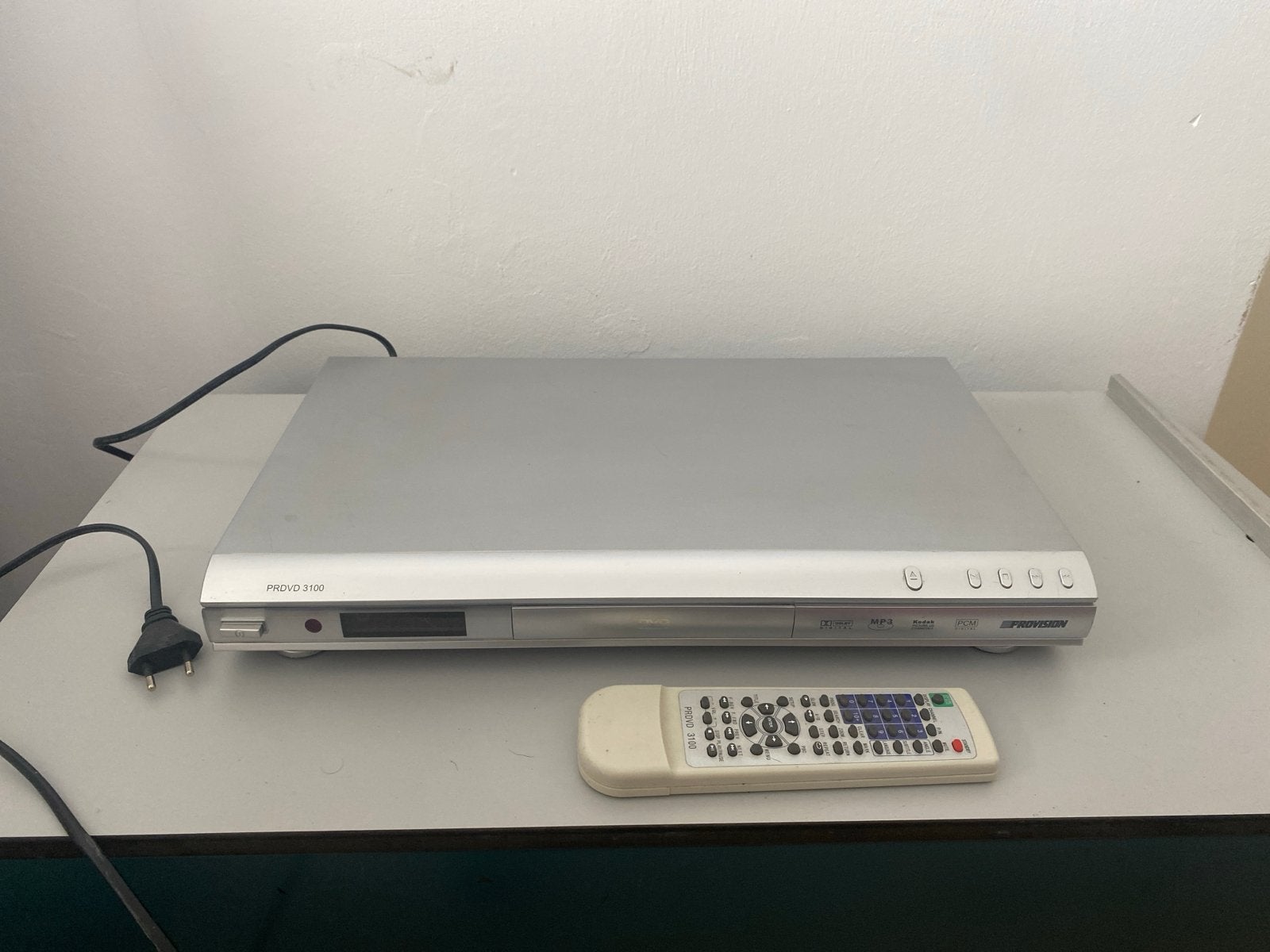 Provision PRDVD 3100 DVD-speler met afstandsbediening, Audio, Tv en Foto, Ophalen, Gebruikt, Dvd-speler, Overige merken