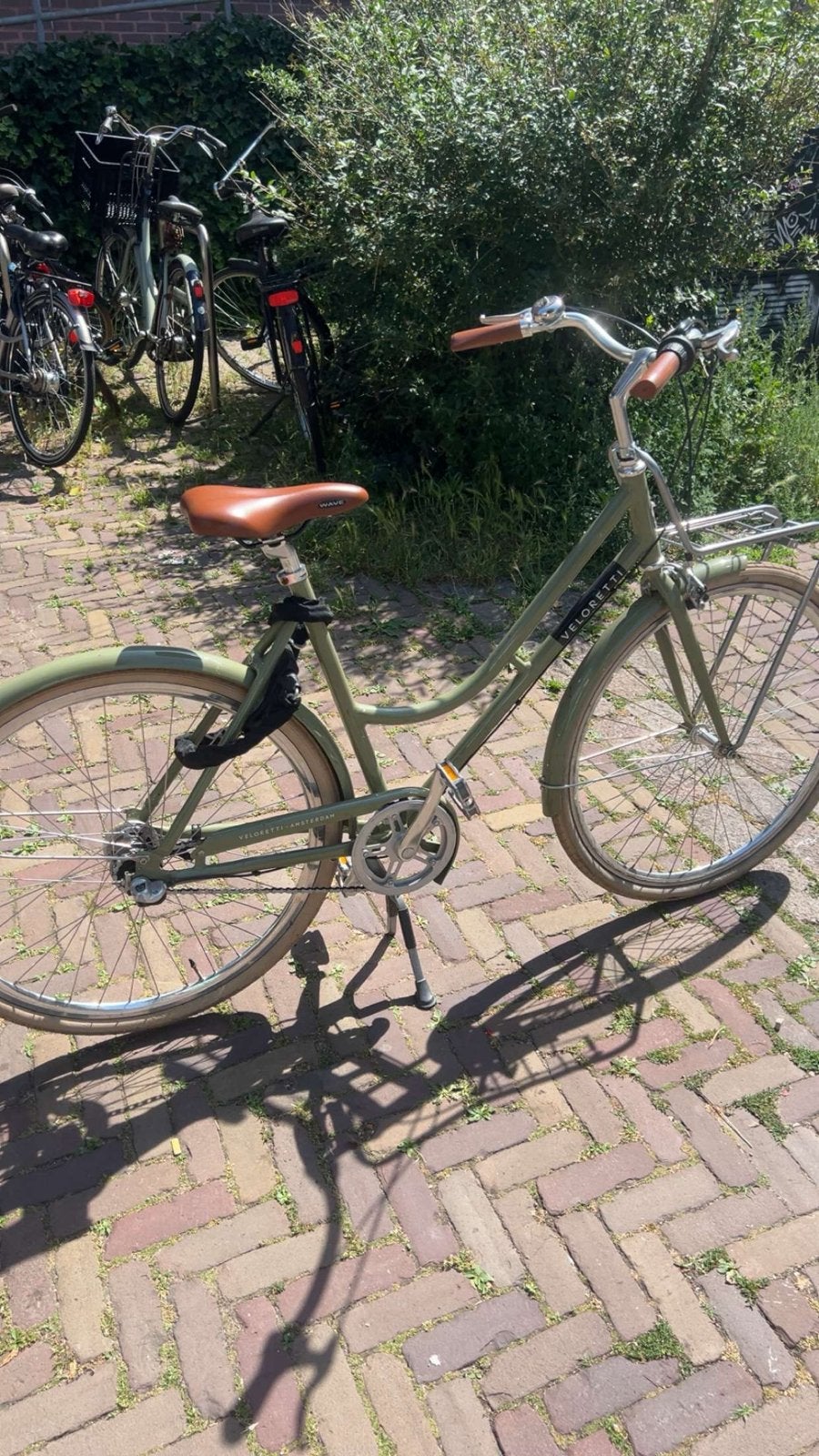 Veloretti fiets - Zo goed als nieuw, Velgrem, Versnellingen, Zo goed als nieuw, 50 tot 53 cm