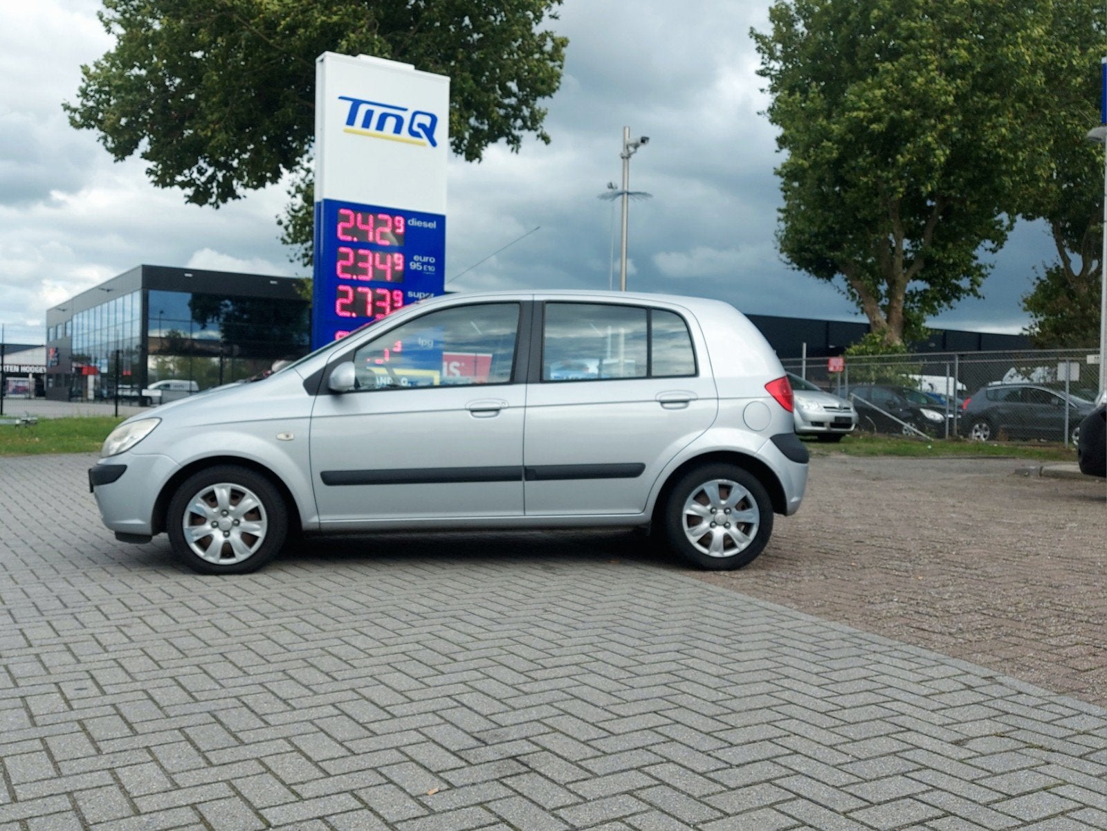 NAP!Hyundai Getz 1.4 Dynamic.Airco.Elektrische ramen!, Auto's, Voorwielaandrijving, 450 kg, 40 €/maand, 4 cilinders