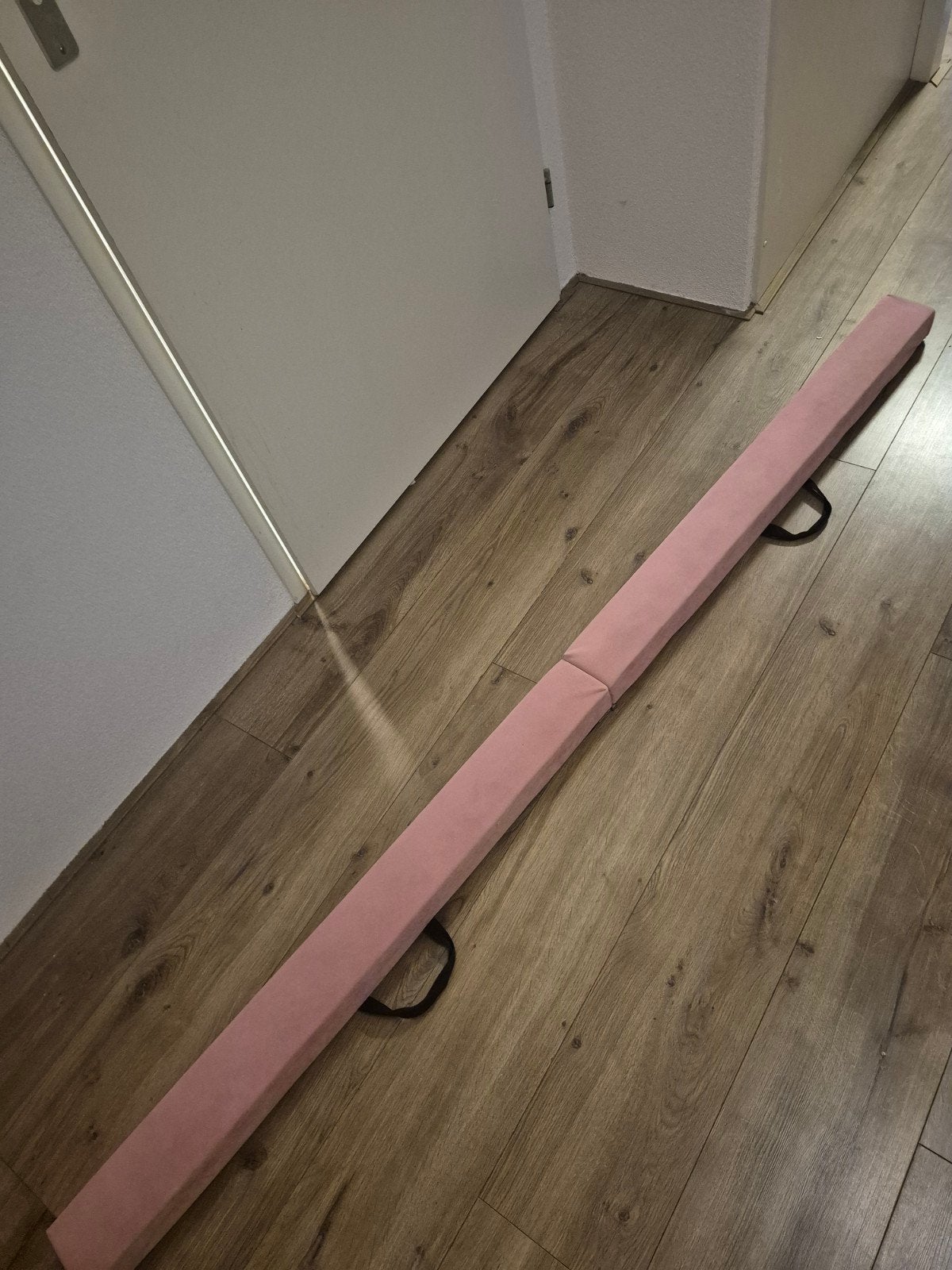Roze turnbalk voor kinderen - opvouwbaar, Ophalen