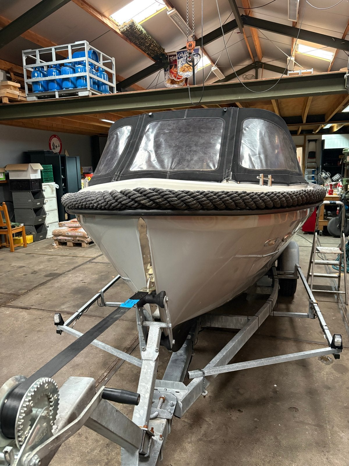 Corsiva 595 Tender met 30 pk Suzuki en Kalf trailer, Tender, Rondzit, Ophalen of Verzenden, 30 pk