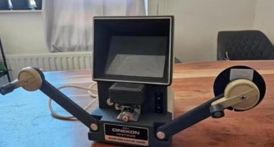 Te ruil: Spiegel film viewer/editor Cinekon Instduo D-300, Ophalen of Verzenden, 1960 tot 1980, Projector