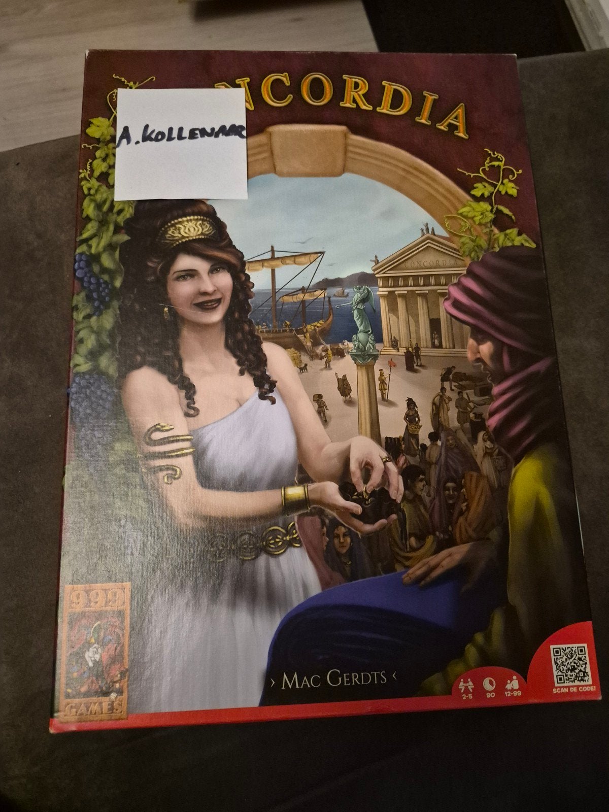 CONCORDIA 999 GAMES, Ophalen of Verzenden, Zo goed als nieuw