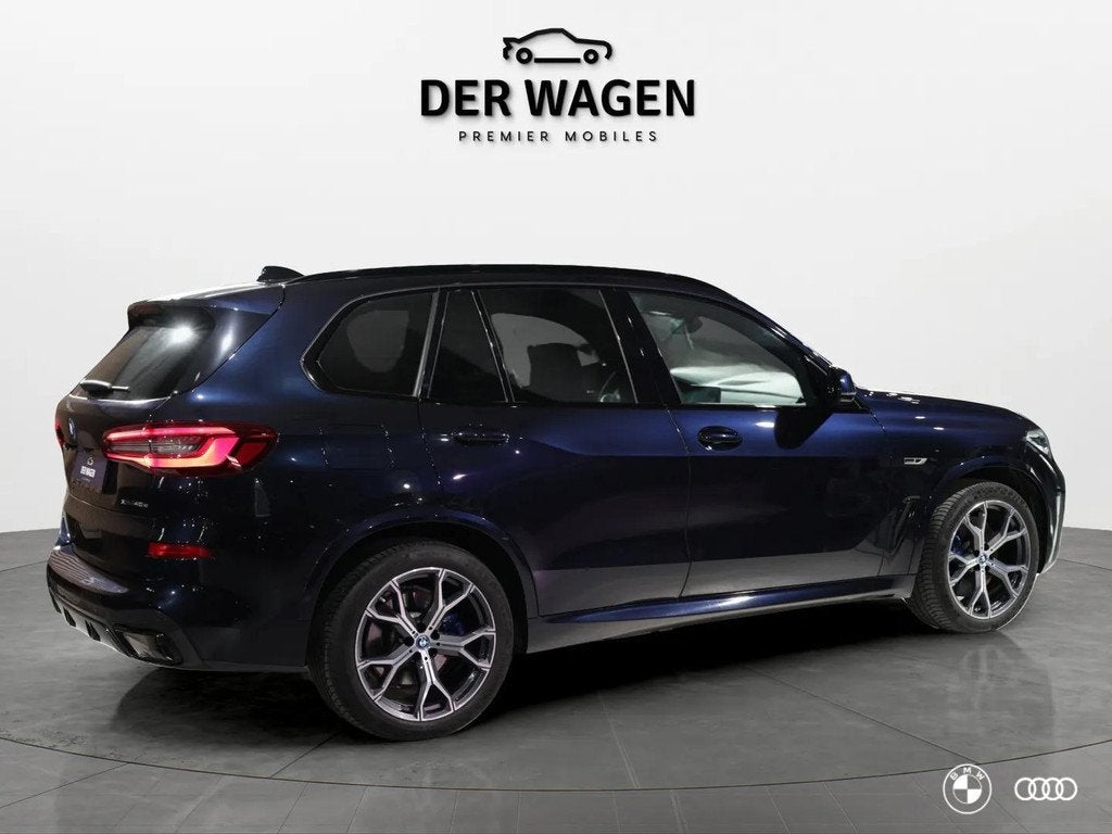 BMW X5 xDr45e M SPORT / ACC / HEADUP / HIFI / TREKHAAK / 21", Auto's, BMW, Met garantie (alle), Zwart, Hybride Elektrisch/Benzine