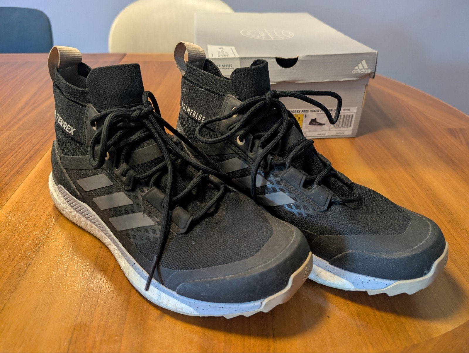 Adidas Terrex Free Hiker Primeblue Wandelschoenen maat 43, Zwart, Nieuw, Adidas Terrex, Wandelschoenen