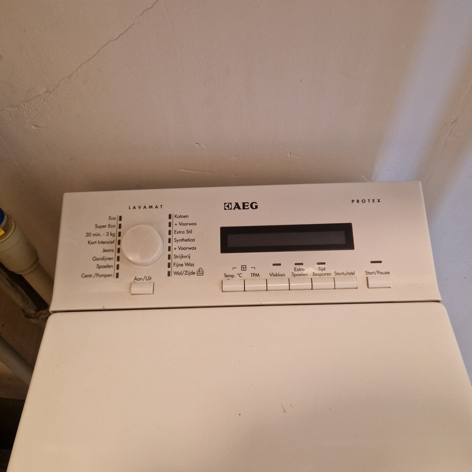 AEG Lavamat Protex bovenlader wasmachine - goed werkend, Ophalen of Verzenden, Gebruikt, Bovenlader