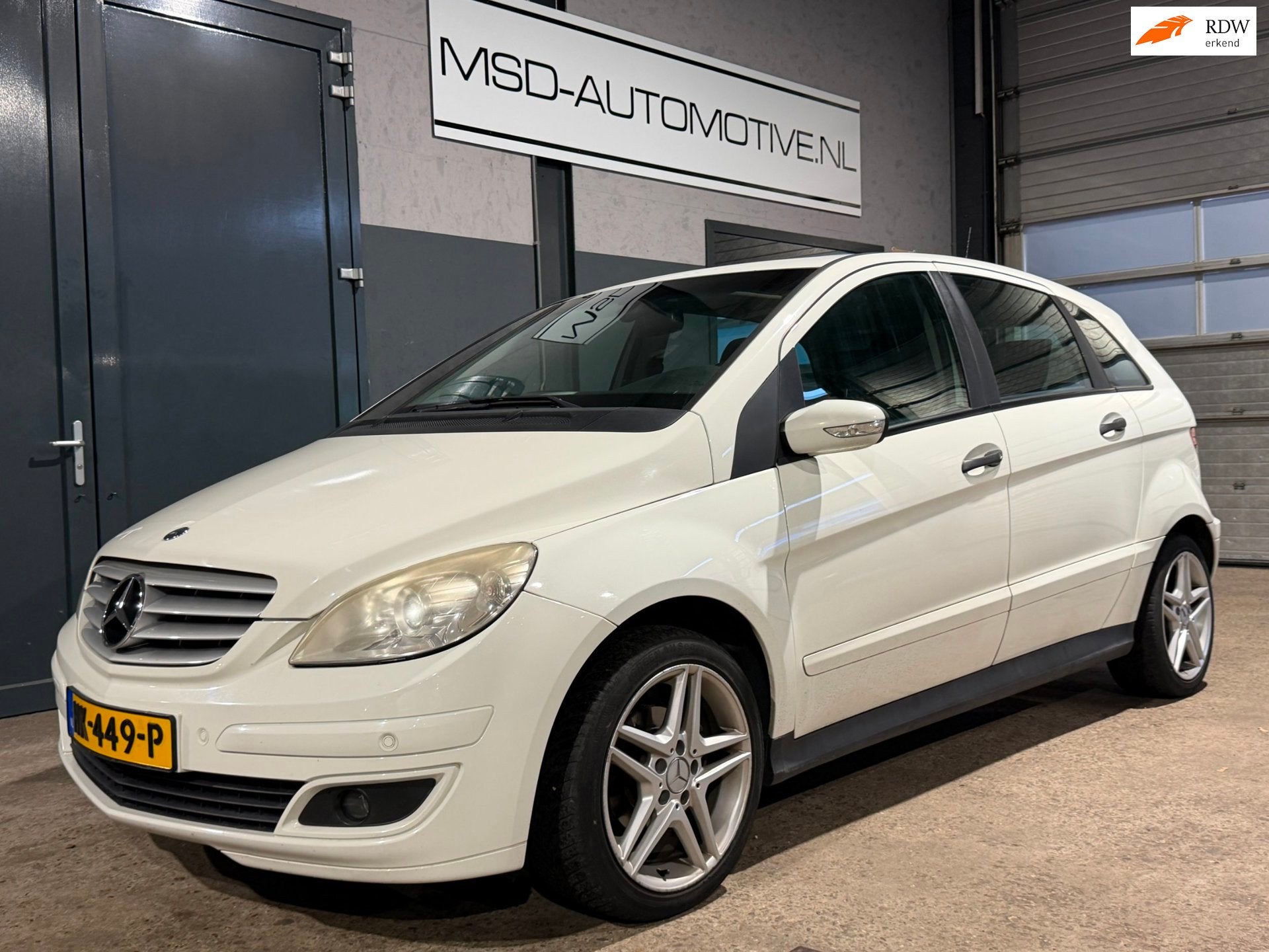 Mercedes-Benz B-klasse 170 Panoramadak, Voorwielaandrijving, 15 km/l, Gebruikt, 4 cilinders