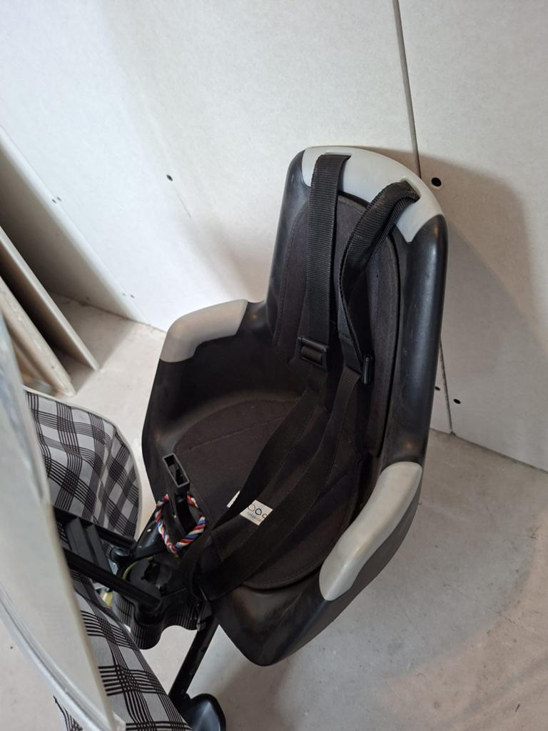 Fiets zitje, Ophalen, Gebruikt