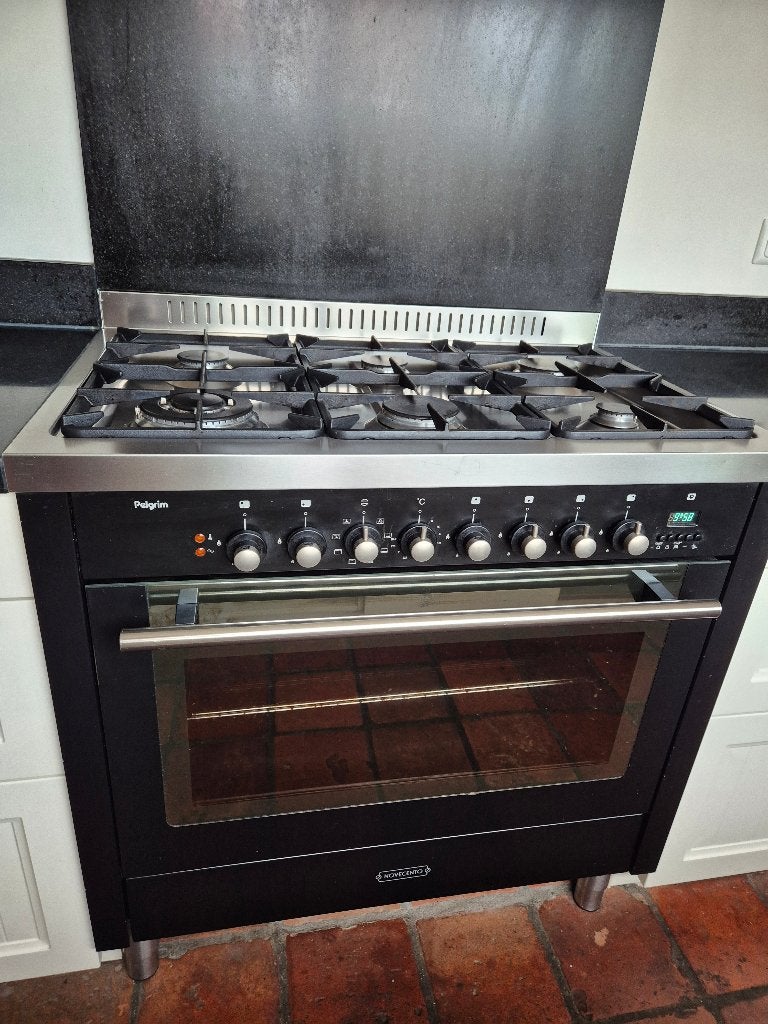 6 pits fornuis met oven, Ophalen, Gebruikt, 60 cm of meer, Gas