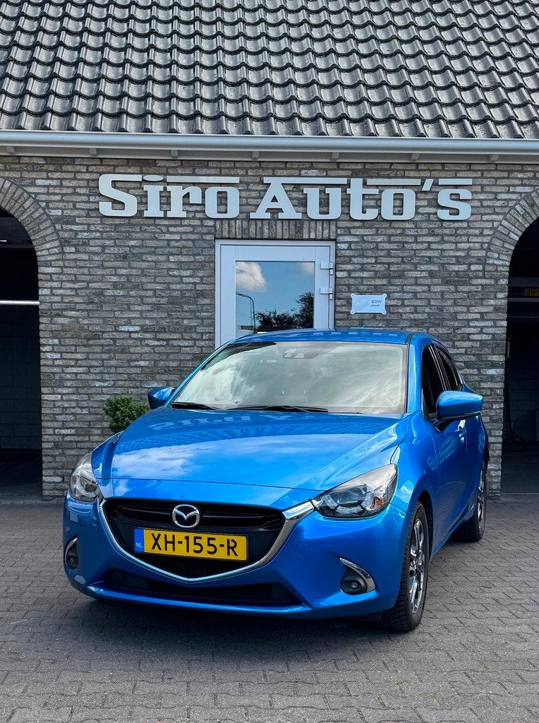 Mazda 2 1.5 Skyactiv-G GT-M Bj 2019 Mooie jonge auto, Voorwielaandrijving, Euro 6, Blauw, Origineel Nederlands
