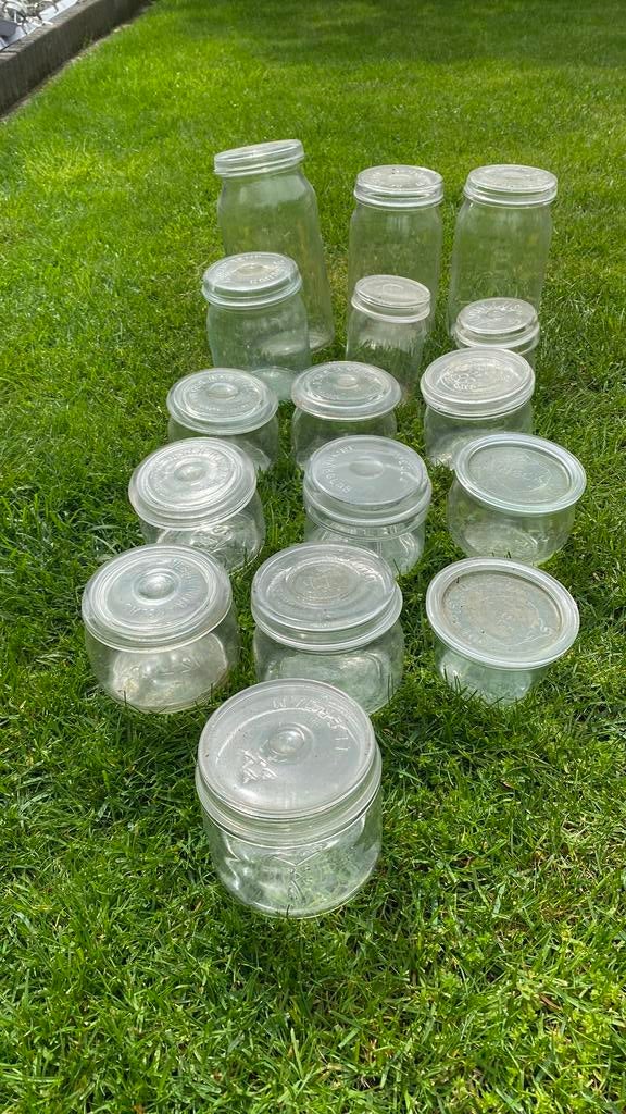 Wekflessen, Ophalen of Verzenden, Zo goed als nieuw, Glas, Pot, Bus of Blik