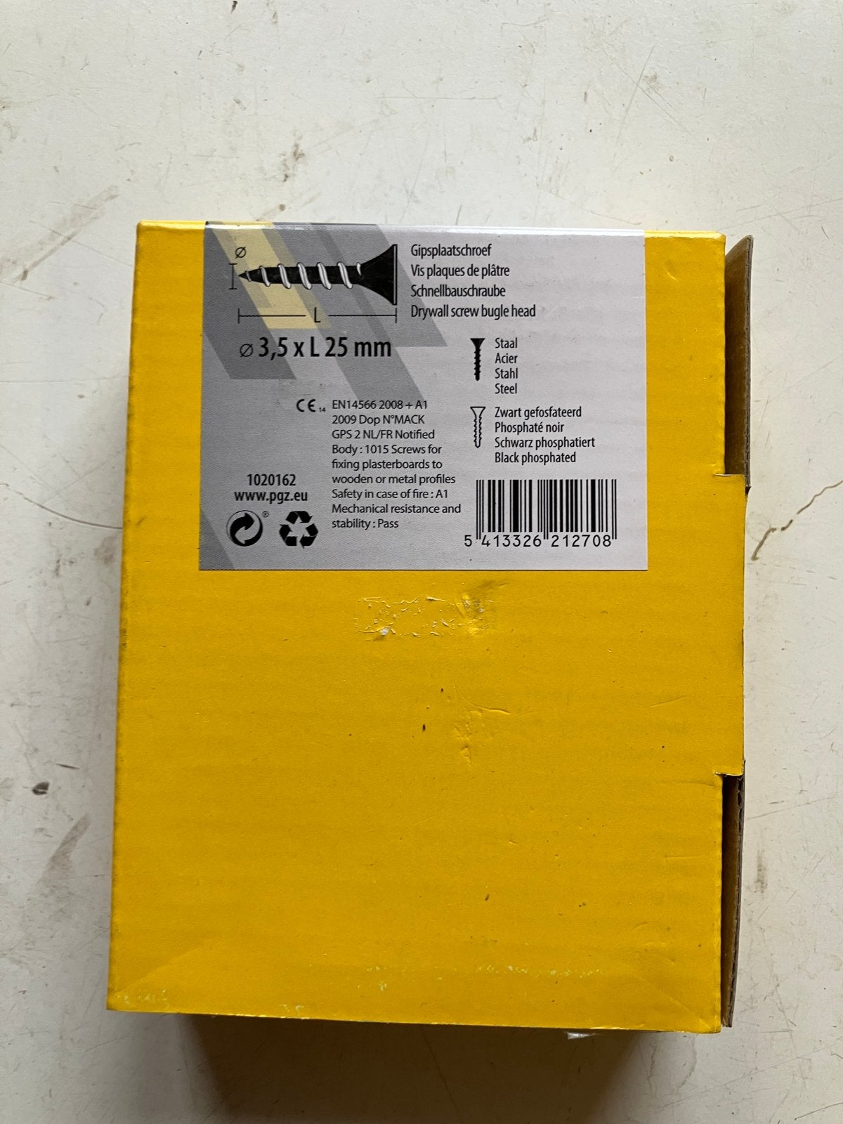 Gipsplaatschroeven, Ophalen of Verzenden, Nieuw, Minder dan 50 mm