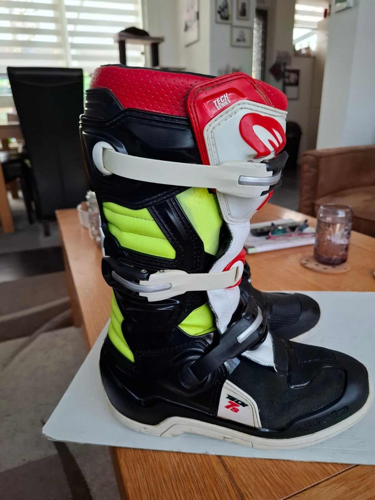 crosslaarzen merk Alpinestars maat 40.5, Motoren, Kleding | Motorkleding, Ophalen of Verzenden, Tweedehands, Laarzen