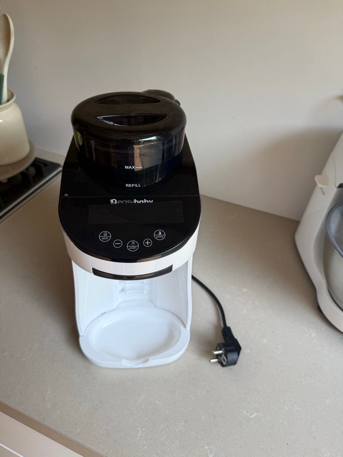 Easybaby milkmaker - Kant en klare flesjes in 3 seconden, Gebruikt, Babyvoedingmaker, Easybaby, Ophalen