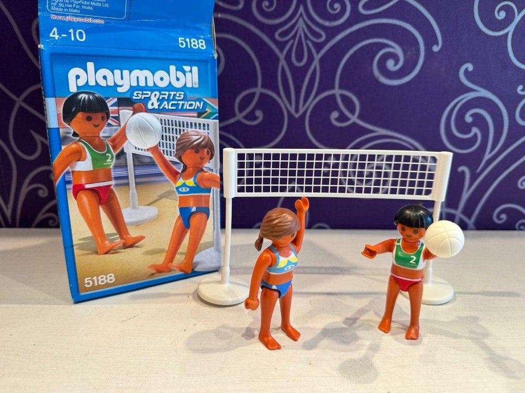 Playmobil 5188 – Beachvolleybalsters, Kinderen en Baby's, Speelgoed | Playmobil, Complete set, Ophalen of Verzenden, Zo goed als nieuw
