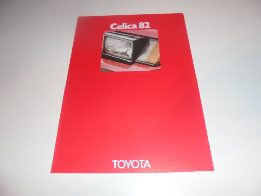 brochure Toyota Celica  1982, Ophalen of Verzenden, Nieuw, Toyota