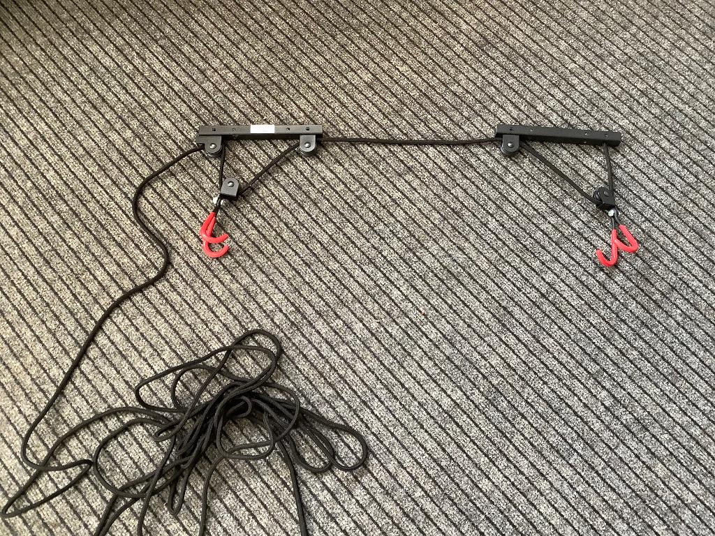 Fiets ophanger, Huis en Inrichting, Woonaccessoires | Kransen, Ophalen of Verzenden, Zo goed als nieuw