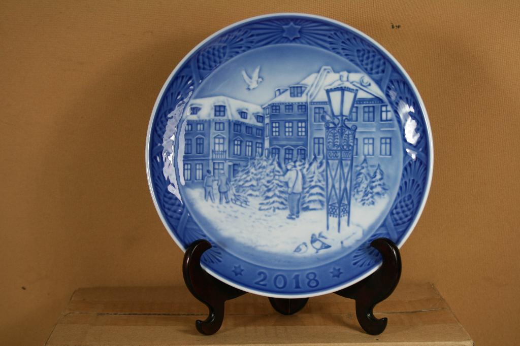Royal Copenhagen kerstbord 2018, --, Ophalen of Verzenden, Zo goed als nieuw, --
