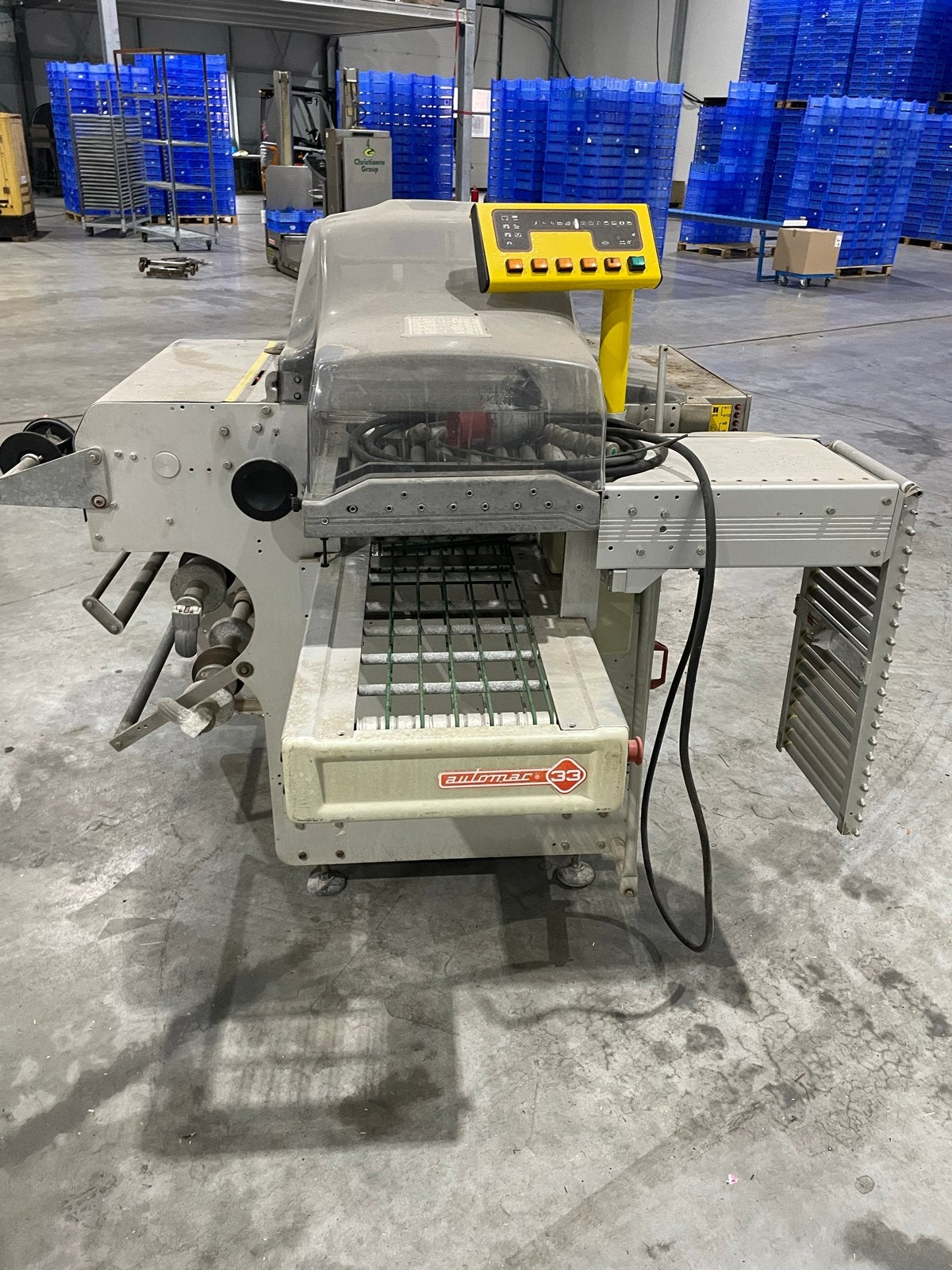 Waldys S.A. Model 33 sealmachine, Ophalen