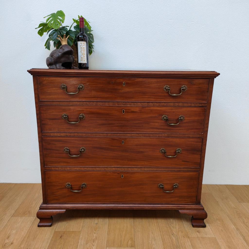 Vintage houten commode ladekast dressoir ladekastje 904, Huis en Inrichting, Valkenswaard, Gebruikt, Info@flashbackfurniture.nl